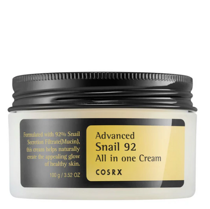 Crème Hydratante et Nourrissante à la Mucine d'escargot